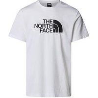THE NORTH FACE Men/'s S/S Easy T-Shirt, TNF White, M