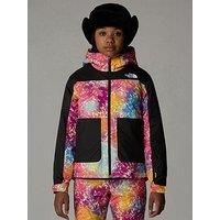 The North Face Girl/'s Freedom Insulated Jacket, Radiant Poppy Blowing W, 14-16 Years
