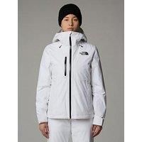 THE NORTH FACE Women/'s Descendit Jacket, Tnf White, L