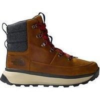 The North Face Men’s Bergen Leather Waterproof Hiking Boot, Timber Tan, 9 US