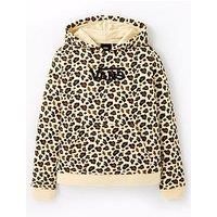 Vans Girls Felidae Leopard Hoodie - Brown