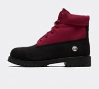 Timberland Junior 6 Inch Premium Boot - Black - Size 5