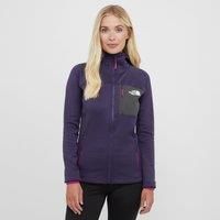 Women's Hathersage Full Zip Hooded Fleece, Purple