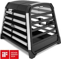 Allax XXL Compact Dog Crate, Black