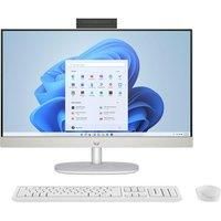 HP 24-cr0021na 23.8" All-in-One PC - IntelCore£ i5, 512 GB SSD, White, White