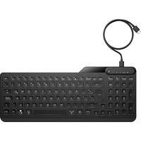 HP 400 Backlit Keyboard - Black, Black
