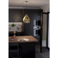Fairmont Park Grazia Single Geometric Pendant Gold;Gold 110cm H x 31cm W x 31cm D