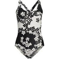 Tugless High Leg X-back Swimsuit