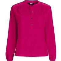 Plus Smocked Cord Popover Top