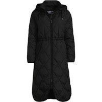 Insulated Quilted Hooded Coat