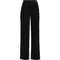 Wide Leg Velvet Trousers