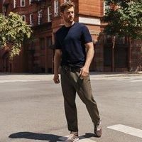 Pull-on Jersey Twill Trousers