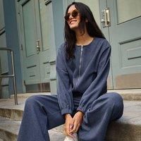 Soft Brushed Jersey Bomber Jacket