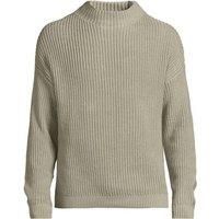 Funnel Neck Cotton Rib Jumper