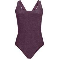 Tugless High Leg X-back Swimsuit - Shine