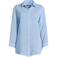 Plus Lightweight Rib Cover-Up Shirt