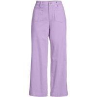 Cropped Wide Leg Chinos
