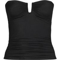 Long Slender Bandeau Tankini Top