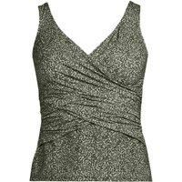 Wrap Front Slender Tankini Top