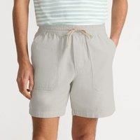 Pull-On Canvas Shorts