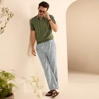 Relaxed Linen/Cotton Deck Trousers