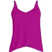 Plus Tulip Hem Tankini Top