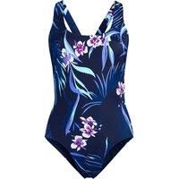 Tugless High Leg X-back Swimsuit