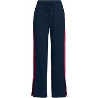 Petite Straight Leg Side Stripe Jersey Trousers