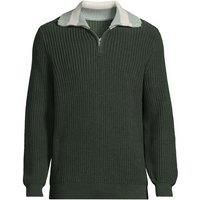 Tipped Collar Half Zip Drifter Jumper