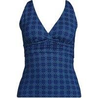 Plus Plunge V-neck Tankini Top