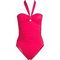 Multi-Way Bandeau Slender Swimsuit, High Leg