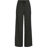 Tie Waist Wide Leg Trousers