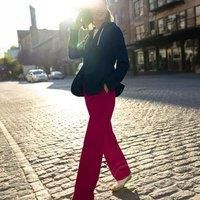 Side Stripe Woven Trousers