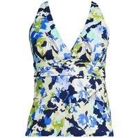 Plus Plunge V-neck Tankini Top