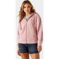 Ariat Womens Breeze Full Zip Hoodie Dry Rose