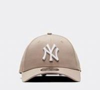 New Era New York Yankees MLB League Essential Lightbrown White 9Forty Adjustable Cap