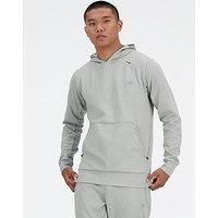 New Balance Mens Training Tech Knit Hoodie - Grey