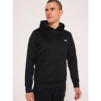 New Balance Mens Training Tech Knit Hoodie - Black