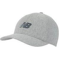 New Balance Unisex 6 Panel Structured Snapback Cap - Grey