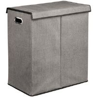 Longshore Tides Laundry Sorter Black 63.5cm H X 61cm W X 30.5cm D