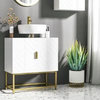 Fairmont Park Palantoni 60cm W x 65cm H x 30cm D Under Sink Cabinet 65cm H X 60cm W X 30cm D
