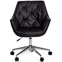 Brayden Studio Ahil Banker Chair Black 93cm H X 61cm W X 61cm D