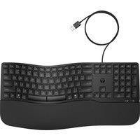 HP 480 Comfort Wired Keyboard | Adjustable typing angles | 3 keyboard positions | Customizable 23 Programmable keys | Multi-device & OS connectivity | Dedicated MS Copilot Key | Plug-N-Play