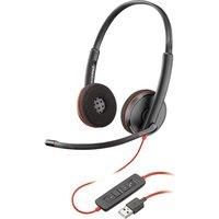 POLY Blackwire 3220 Headset - Black, Black