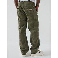 True Religion Big T Cargo Trousers - Khaki