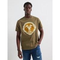 True Religion Buddha Face T-Shirt - Dark Grey