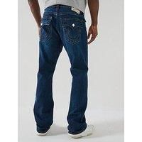 True Religion Ricky Straight Fit Jeans - Dark Blue