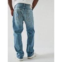 True Religion Bobby Straight Fit Jeans - Mid Wash