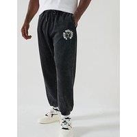 True Religion Buddha Face Joggers - Black