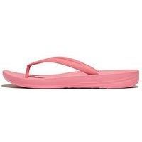 Fitflop Women/'s IQUSHION Ergonomic FLIP-Flops, Pink, 5 UK